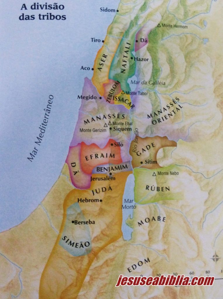 As 12 Tribos de Israel